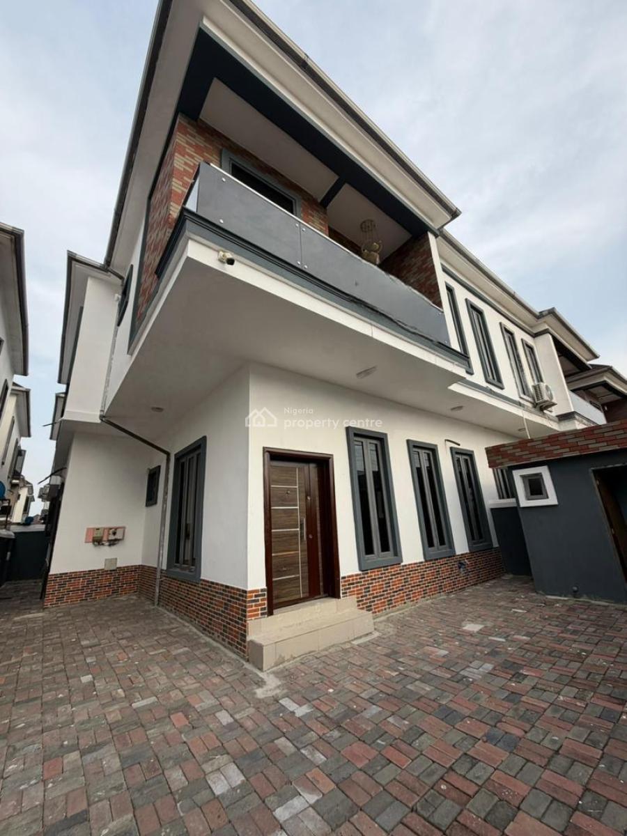 4 Bedrooms Semi Detached Duplex with Bq /self Compound, Orchid Road Lekki, Lekki Phase 2, Lekki, Lagos, Semi-detached Duplex for Rent