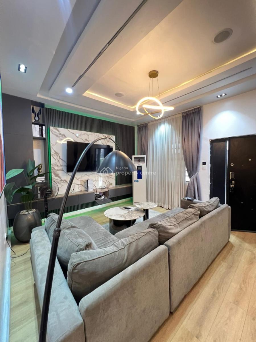 Furnished 3 Bedroom Apartment with Pool and Gym, Meadowhall Way, Ikate, Lekki, Lagos, Flat / Apartment for Rent