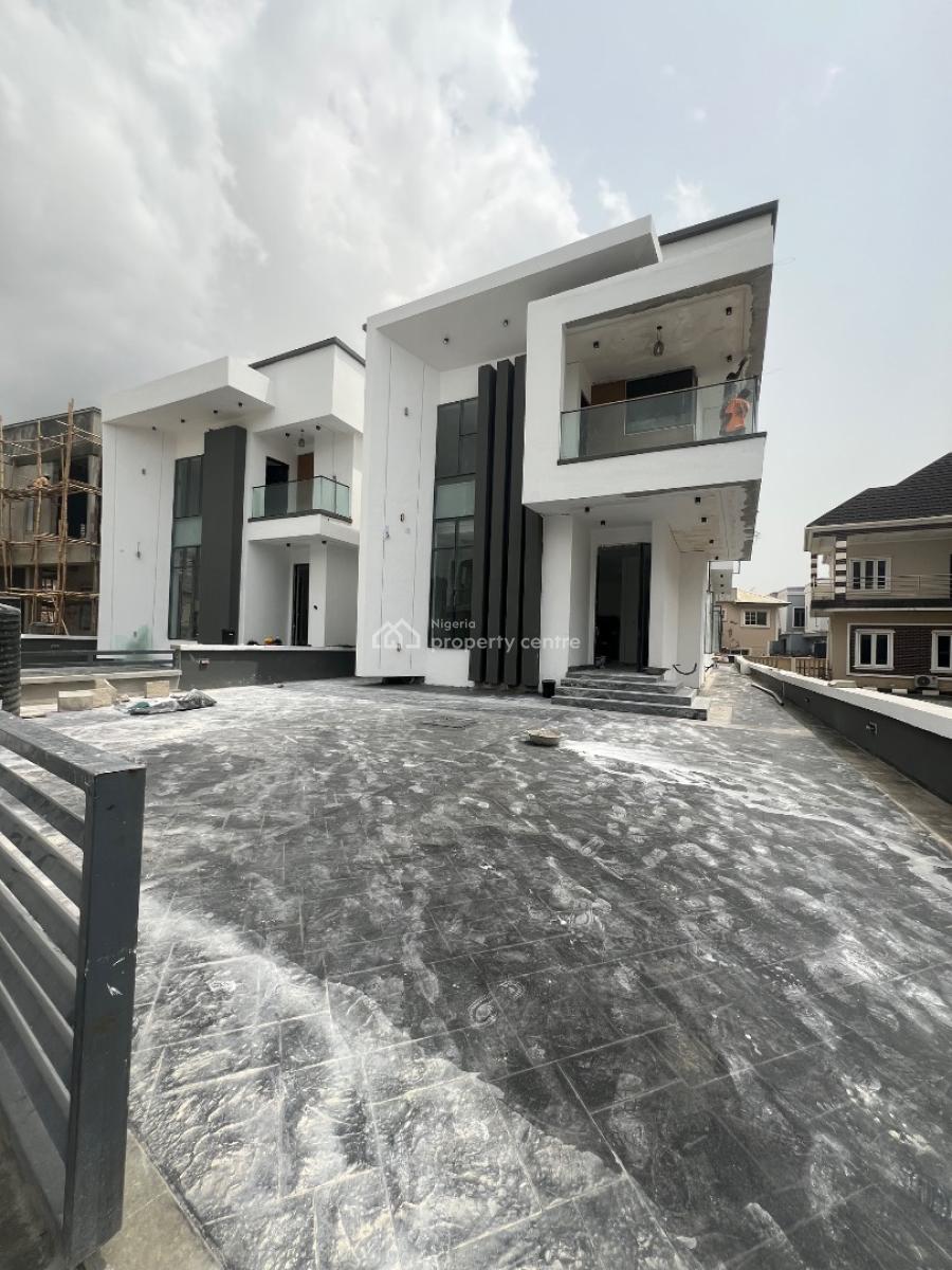 Well Crafted 5 Bedroom Fully Detached Duplex with Bq-, Ikota Lekki County Home, Ikota, Lekki, Lagos, Detached Duplex for Sale
