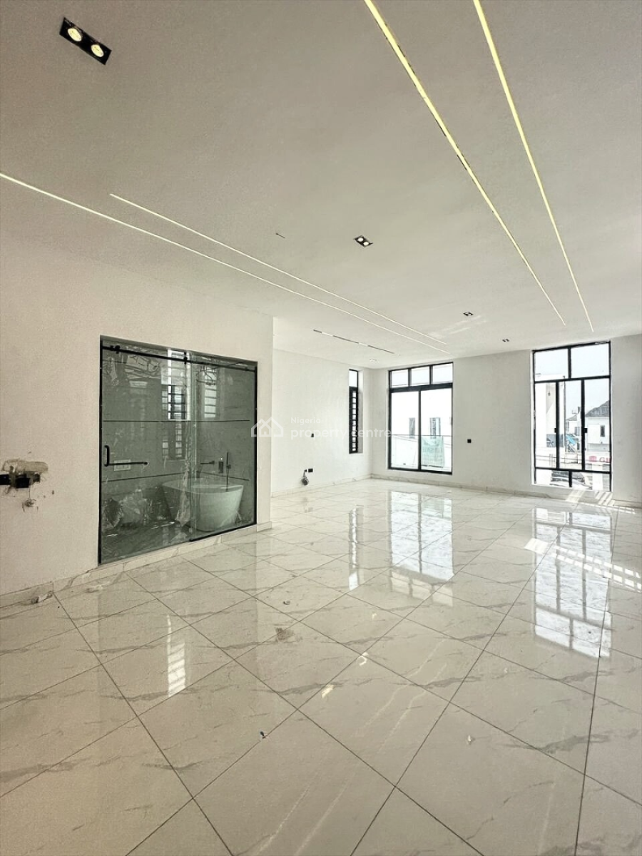 Exquisite Finished 5 Bedrm Detached Duplex with a Private Pool in Kota, Ikota, Lekki, Lagos, Detached Duplex for Sale