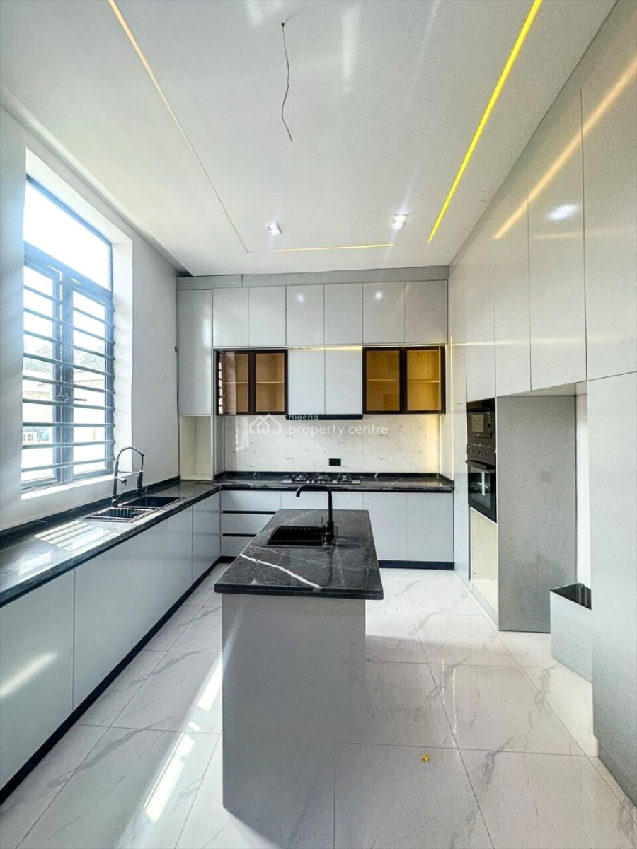 Exquisite Finished 5 Bedrm Detached Duplex with a Private Pool in Kota, Ikota, Lekki, Lagos, Detached Duplex for Sale