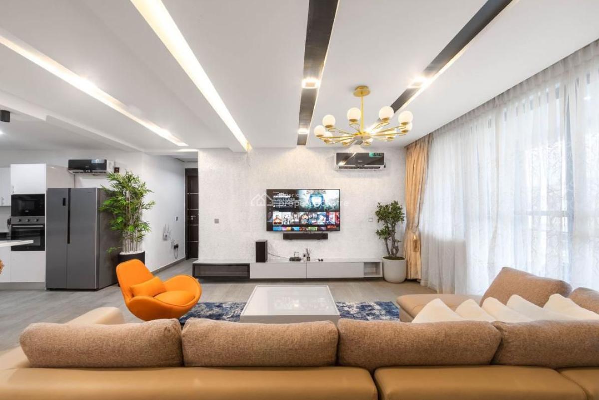 Luxury 2 Bedroom Apartment with Chef on Demand and Housekeeping, Gym,swimming Pool and En-suite Rooms, Lekki Phase 1, Lekki, Lagos, Flat / Apartment Short Let