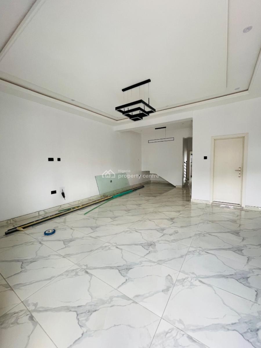 Alluring 4 Bedroom Semi Detached Duplex with Bq in a Serene Area, Stylishly Designed Home with Bq in a Secured Neighborhood, Surulere, Lagos, Semi-detached Duplex for Sale