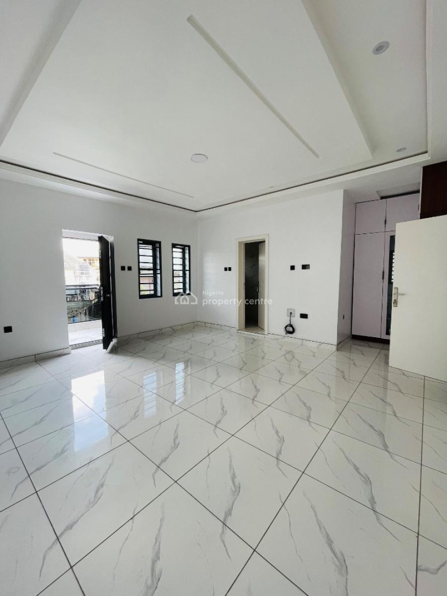 Alluring 4 Bedroom Semi Detached Duplex with Bq in a Serene Area, Stylishly Designed Home with Bq in a Secured Neighborhood, Surulere, Lagos, Semi-detached Duplex for Sale