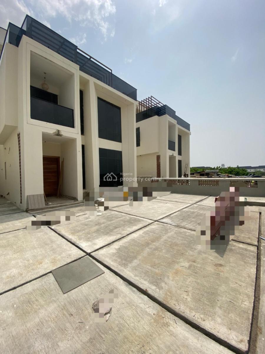 Well Built 6 Bedroom Duplex with a Bq, Pool, Luxurious Duplex with All Rooms Ensuit Fresh on The Market, Ikota, Lekki, Lagos, Detached Duplex for Sale