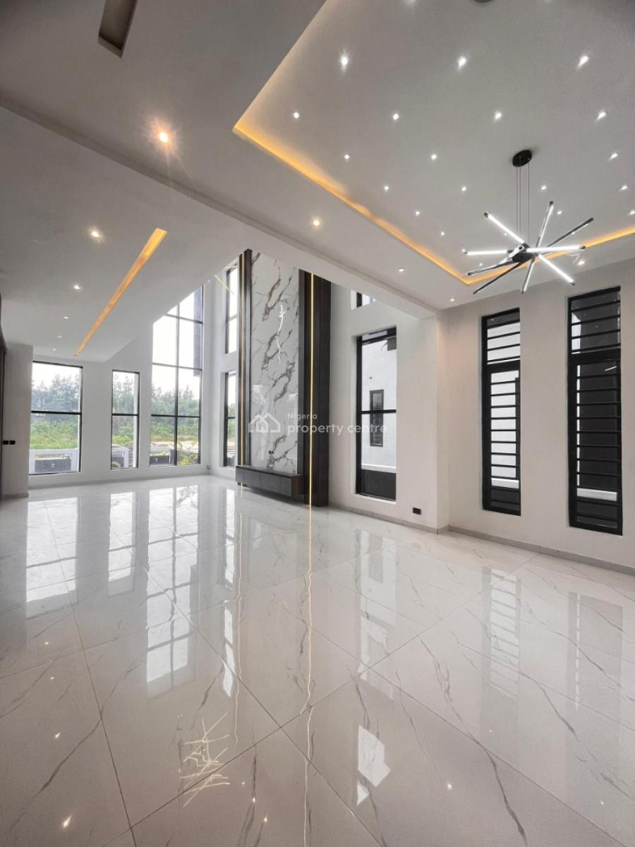 Elegant 5bedroom Duplex with a Bq, Located in a Well Secured Estate and Has Lots of Greenery, Ikota, Lekki, Lagos, Detached Duplex for Sale