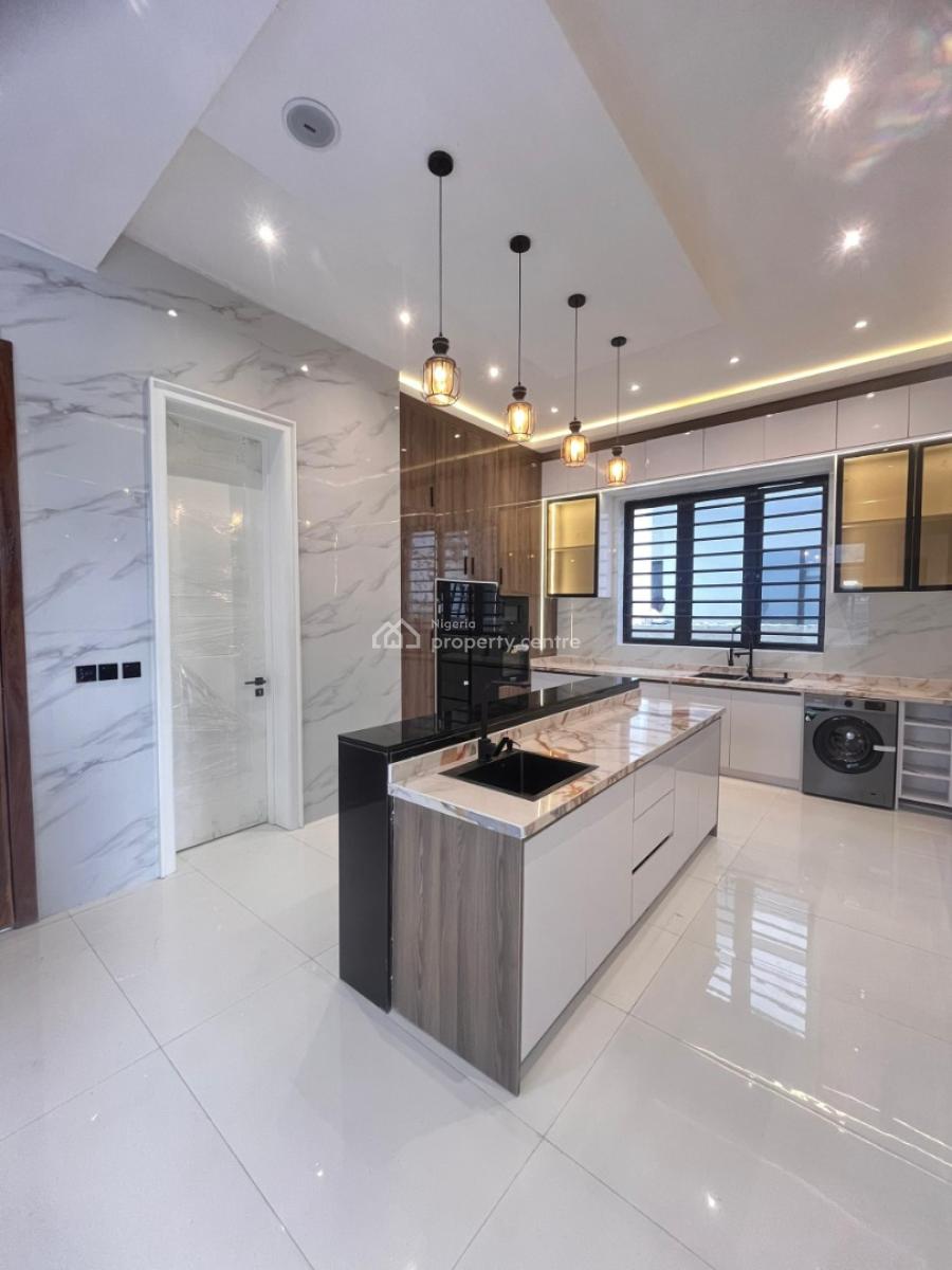 Elegant 5bedroom Duplex with a Bq, Located in a Well Secured Estate and Has Lots of Greenery, Ikota, Lekki, Lagos, Detached Duplex for Sale