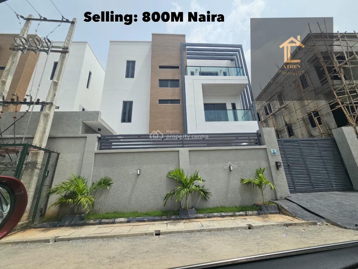a Brand New and Tastefully Finished 5 Bedroom Fully Detached Duplex, Freedom Way, Lekki, Lagos, Detached Duplex for Sale