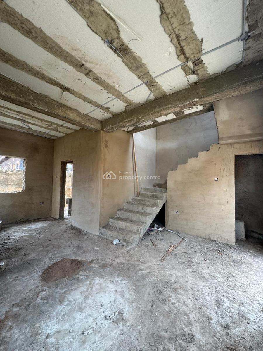 Exclusive 3 Bed with Bq Terrace Duplex with Bq, Elegantly Designed Home with Bq in a Secured Neighborhood, Ikeja, Lagos, Terraced Duplex for Sale