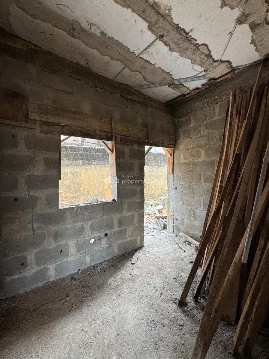 Exclusive 3 Bed with Bq Terrace Duplex with Bq, Elegantly Designed Home with Bq in a Secured Neighborhood, Ikeja, Lagos, Terraced Duplex for Sale