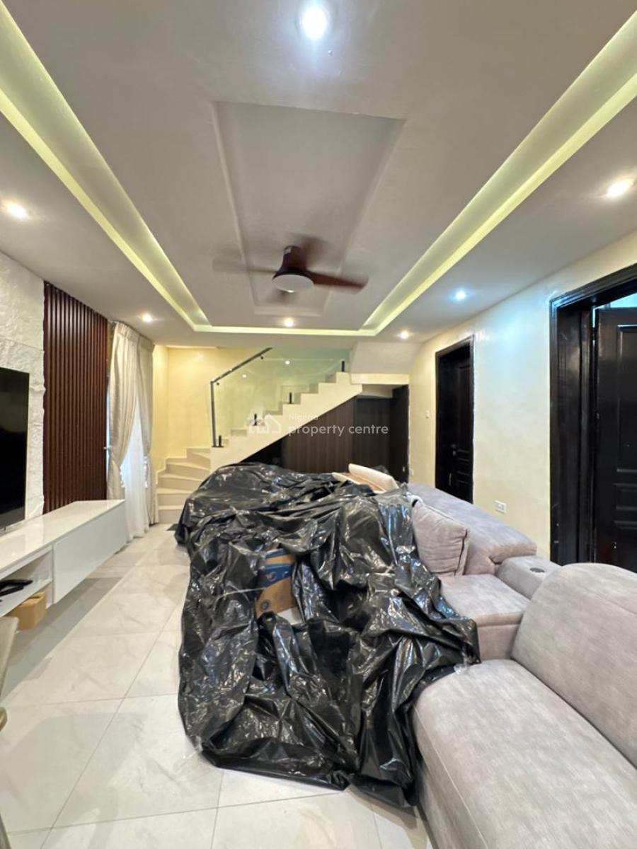 Newly Built Fully Furnished 3 Bedroom Semi Detached Duplex with Bq, Fully Furnished Home with Bq in a Serene Neighborhood, Surulere, Lagos, Semi-detached Duplex for Sale