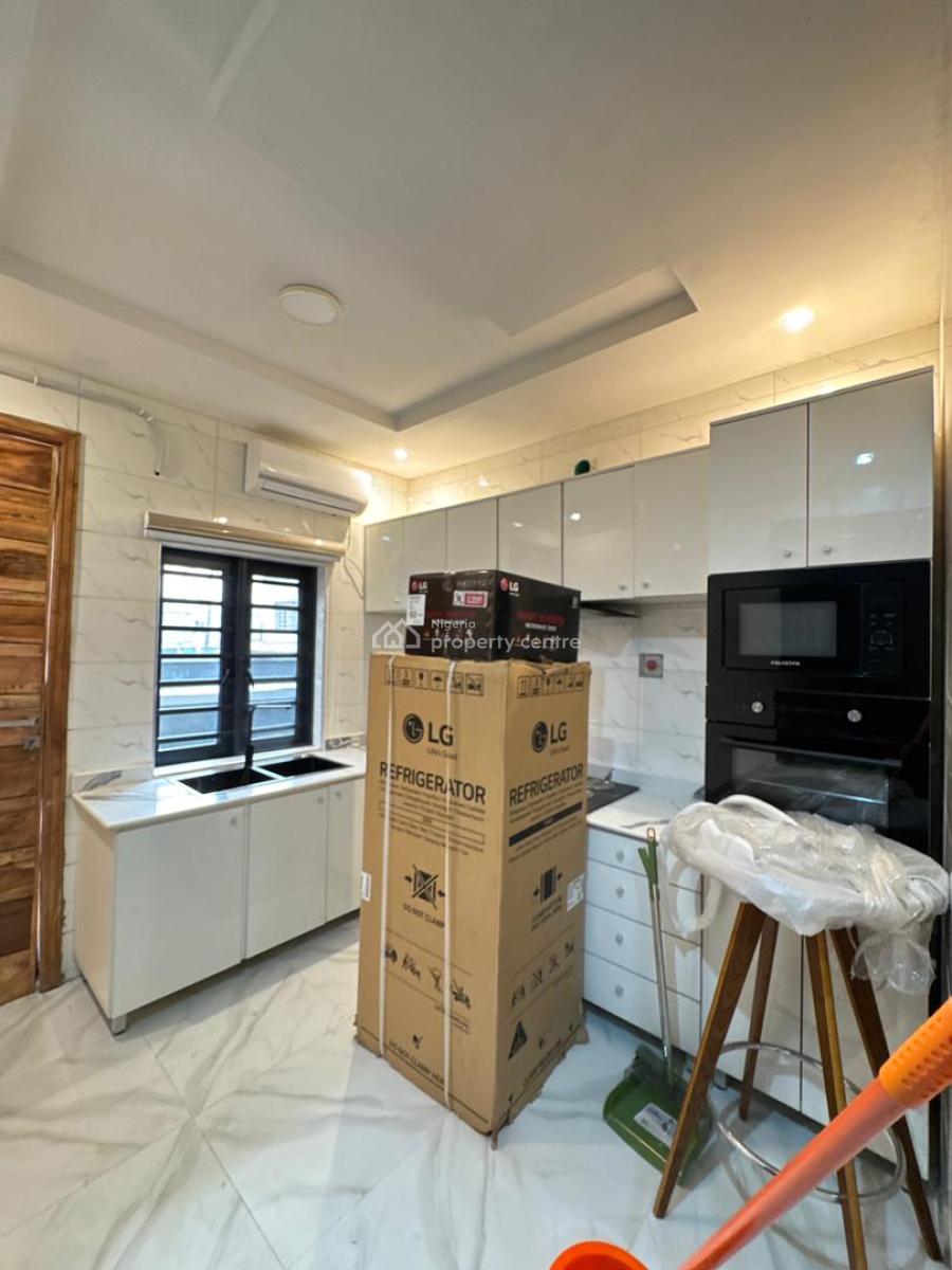 Newly Built Fully Furnished 3 Bedroom Semi Detached Duplex with Bq, Fully Furnished Home with Bq in a Serene Neighborhood, Surulere, Lagos, Semi-detached Duplex for Sale