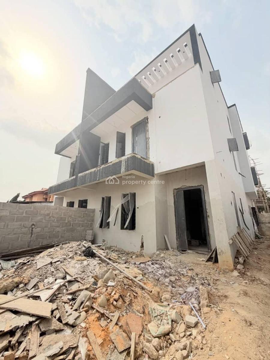 Exquisite 5 Bedroom Semi Detached Duplex with Bq in Secure Estate, Ikeja, Lagos, Semi-detached Duplex for Sale
