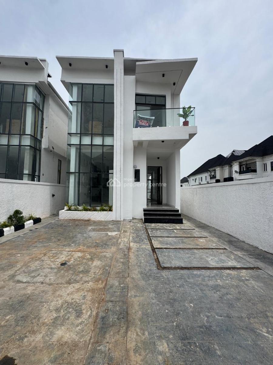Lovely, Luxury 5  Bedroom Detached Duplex with Swimming Pool ,bq, Chevron, Lekki, Lagos, Detached Duplex for Sale