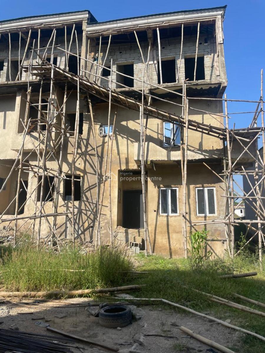 3 Bedroom Terraced Duplex, Nzamiye Hospital, Karmo, Abuja, Terraced Duplex for Sale