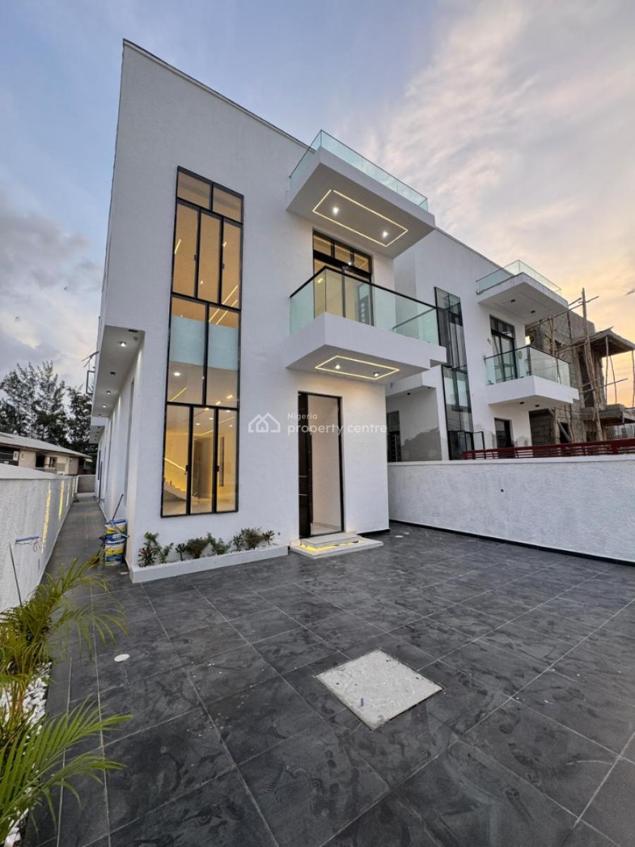 Self Serviced  Luxury 5  Bedroom Duplex with a Pool, Ikota Lekki, Ikota, Lekki, Lagos, House for Sale