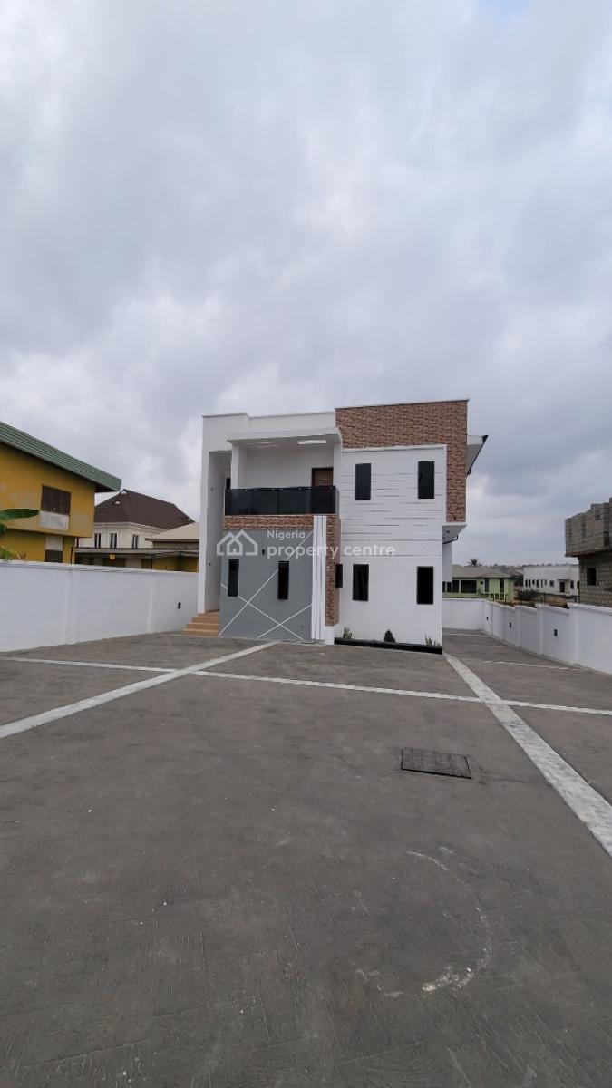 Luxury 4 Bedroom Fully Detached Duplex with a Basement Garage, Palm Garden Estate, Oluyole Estate, Ibadan, Oyo, Detached Duplex for Sale