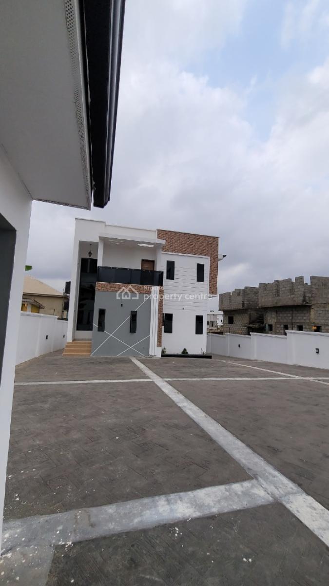 Luxury 4 Bedroom Fully Detached Duplex with a Basement Garage, Palm Garden Estate, Oluyole Estate, Ibadan, Oyo, Detached Duplex for Sale