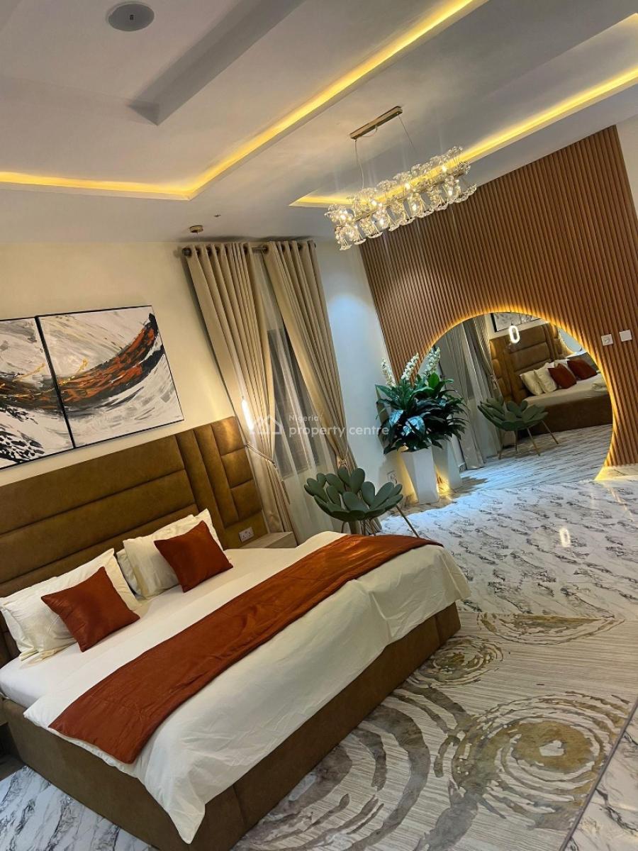 Beautifully Furnished 2 Bedroom Apartment with a Private Cinema, Bathu, Lekki Phase 1, Lekki, Lagos, Flat / Apartment Short Let