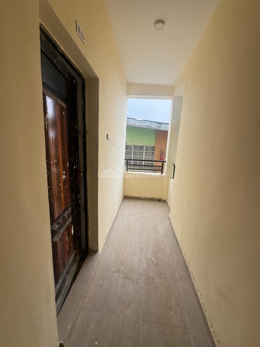 a Newly Built One Room Self Contained with Balcony, Gbagada, Ifako, Gbagada, Lagos, Self Contain (single Rooms) for Rent