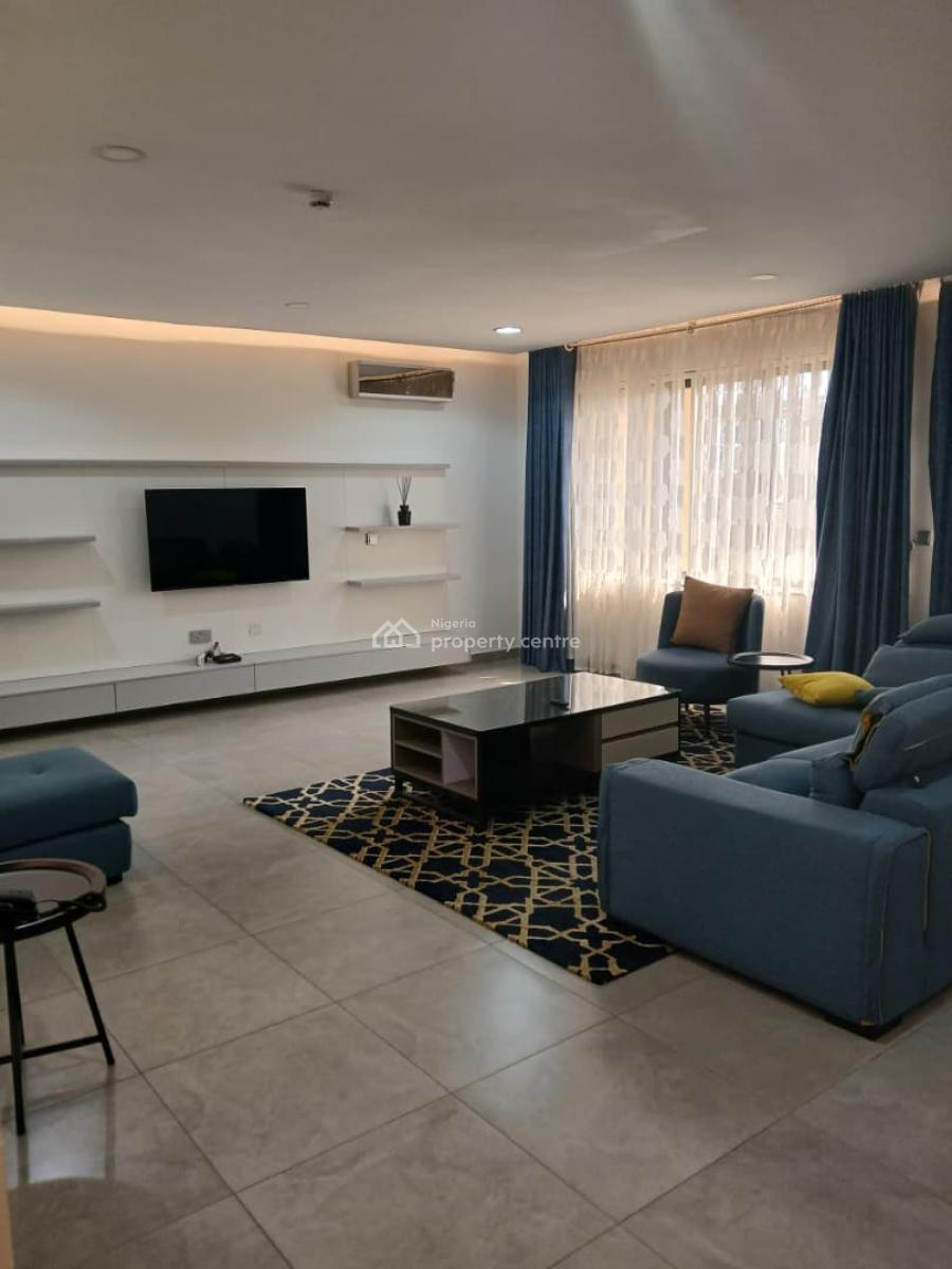 a Well-built Furnished & Serviced 3bedroom Flat + 1bq, Maitama District, Abuja, Flat / Apartment for Rent