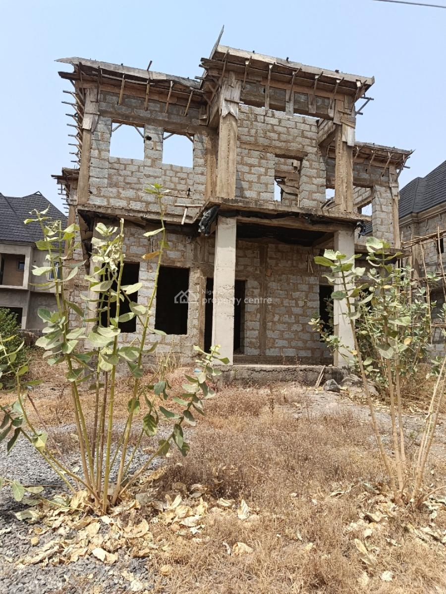 a Detached 5bedroom Duplex at a Cacas Level, Victoria City Estate Along Trademore Road,lugbe, Lugbe District, Abuja, Detached Duplex for Sale