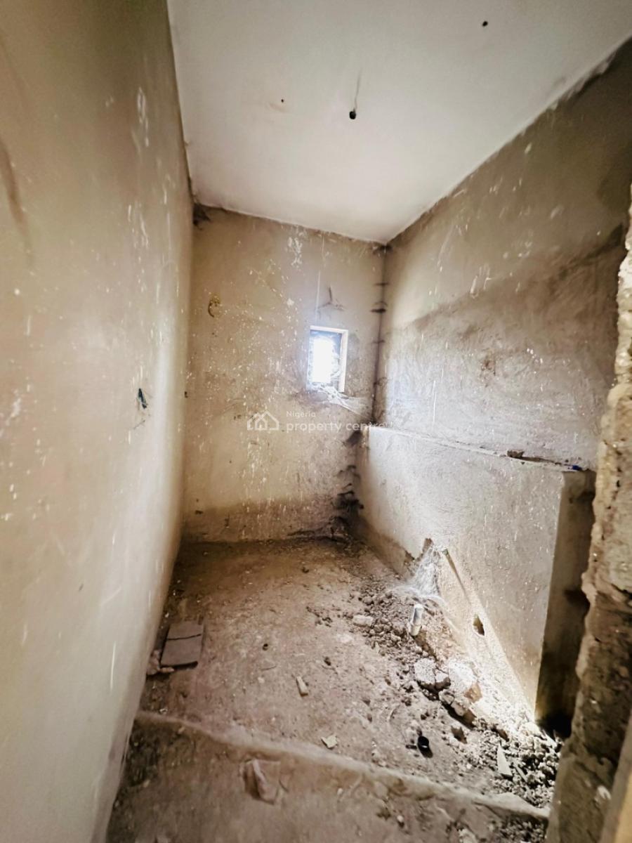 a New Spacious 3-bedroom Flat + 1bq (shell), Jahi, Access Road Is Tarred., Jahi, Abuja, Flat / Apartment for Sale