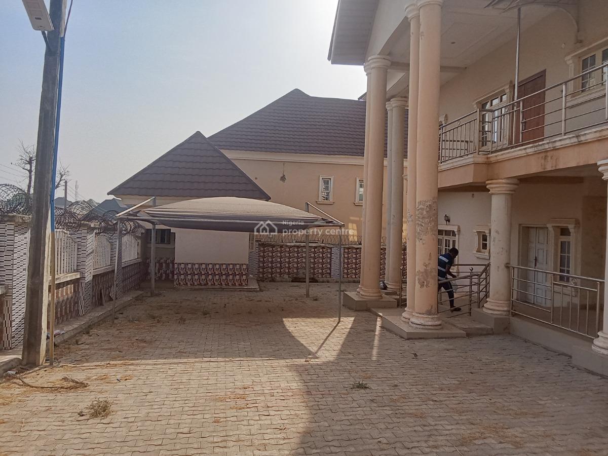 8 Bedroom Detached Duplex with 2 Unit One Bedroom Flat Boys Quarter, Private Developed Phase 1, Nigeria Army Housing Estate Kurudu Abuja Fc, Kurudu, Abuja, Detached Duplex for Sale