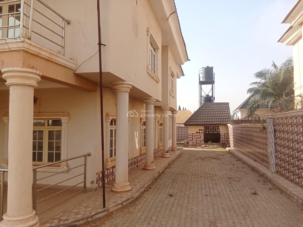 8 Bedroom Detached Duplex with 2 Unit One Bedroom Flat Boys Quarter, Private Developed Phase 1, Nigeria Army Housing Estate Kurudu Abuja Fc, Kurudu, Abuja, Detached Duplex for Sale