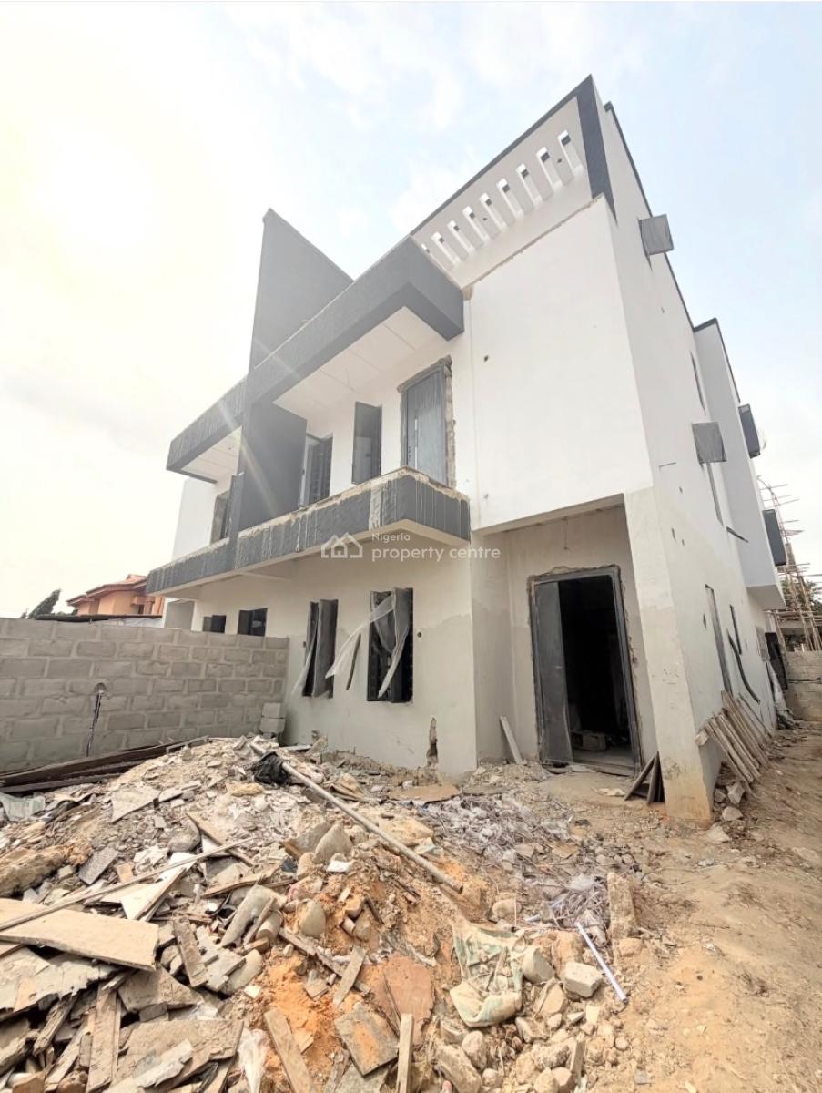 Newly Built 5 Bedroom Semi Detached Duplex with Bq, Ogba, Ikeja, Lagos, Semi-detached Duplex for Sale