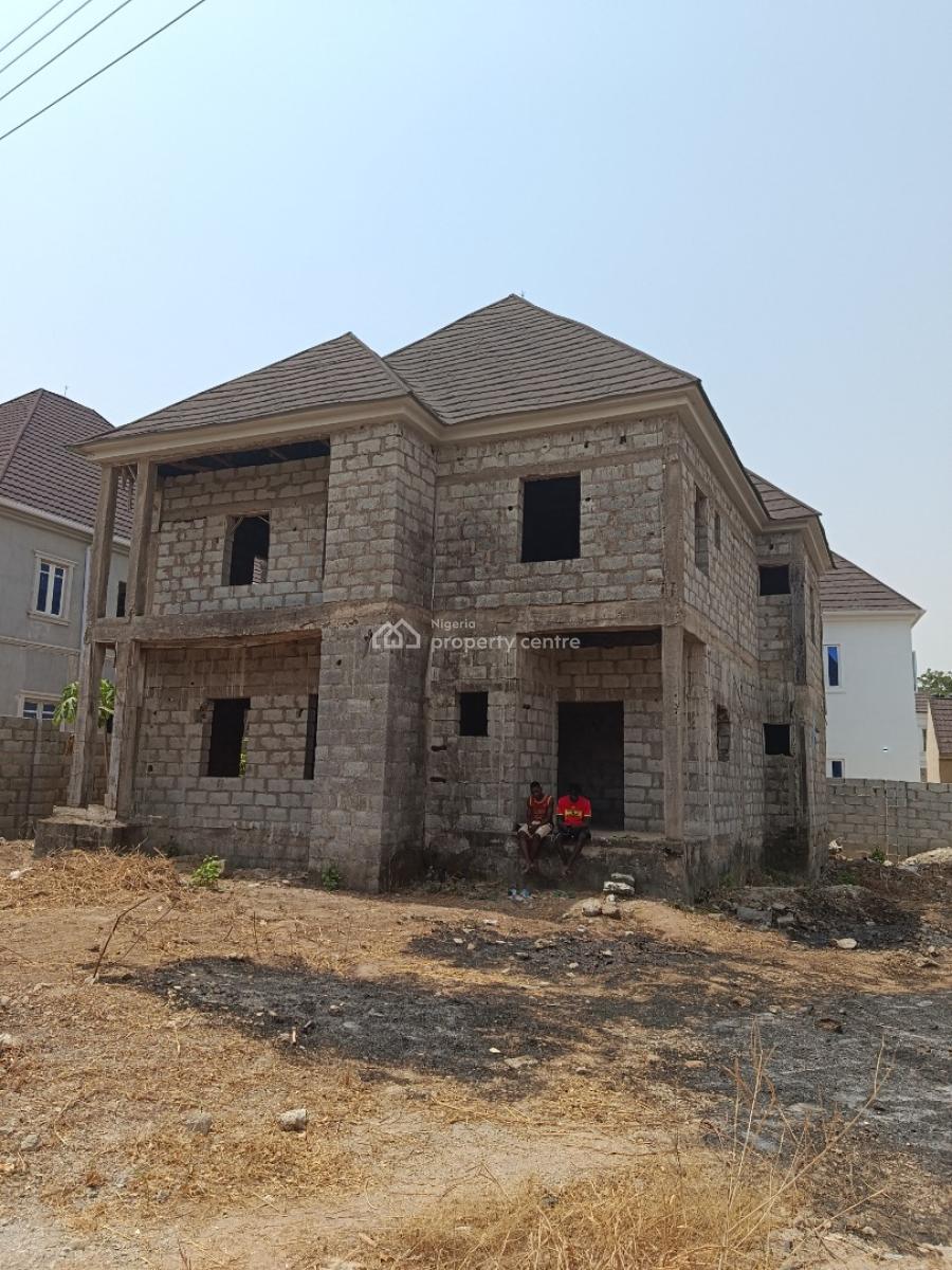 a Detached 4bedroom Duplex in a Well Developed Estate, Lugbe Airport Road, Opposite Dunamis Main Auditorium, Lugbe District, Abuja, Detached Duplex for Sale