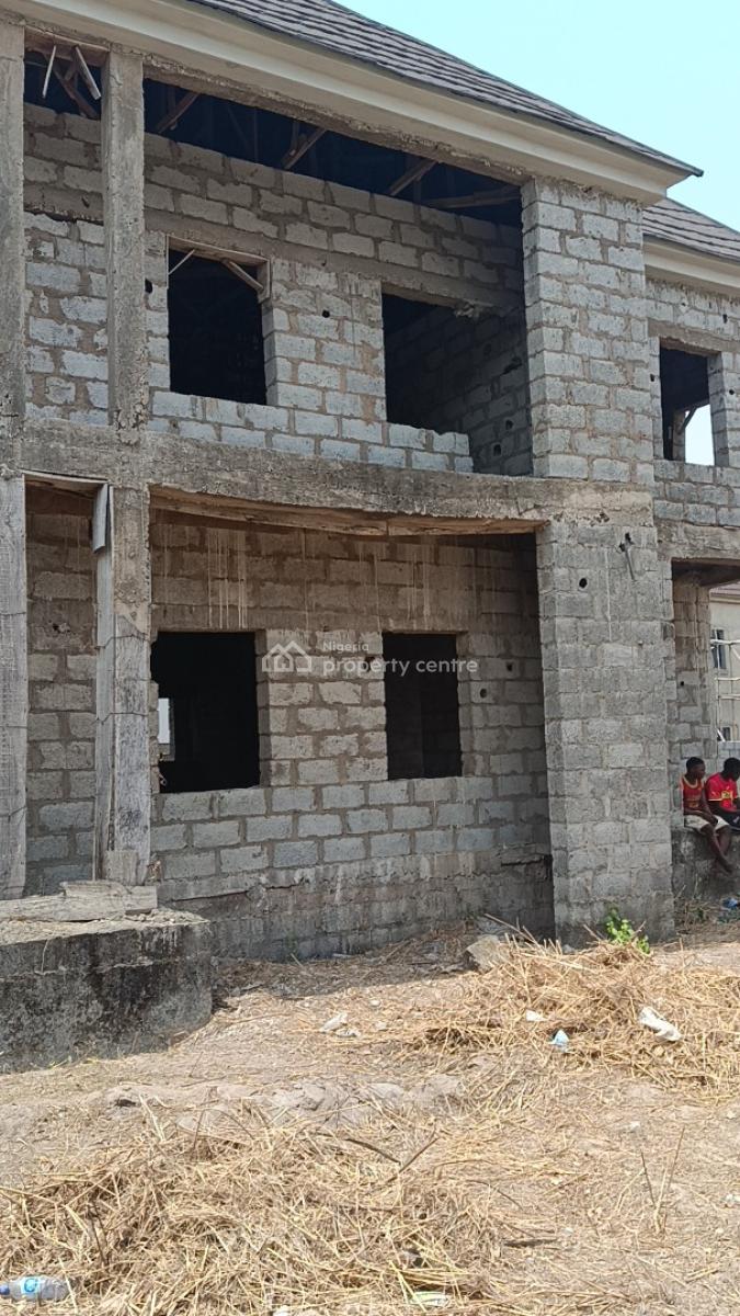 a Detached 4bedroom Duplex in a Well Developed Estate, Lugbe Airport Road, Opposite Dunamis Main Auditorium, Lugbe District, Abuja, Detached Duplex for Sale