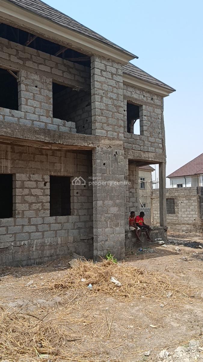 a Detached 4bedroom Duplex in a Well Developed Estate, Lugbe Airport Road, Opposite Dunamis Main Auditorium, Lugbe District, Abuja, Detached Duplex for Sale