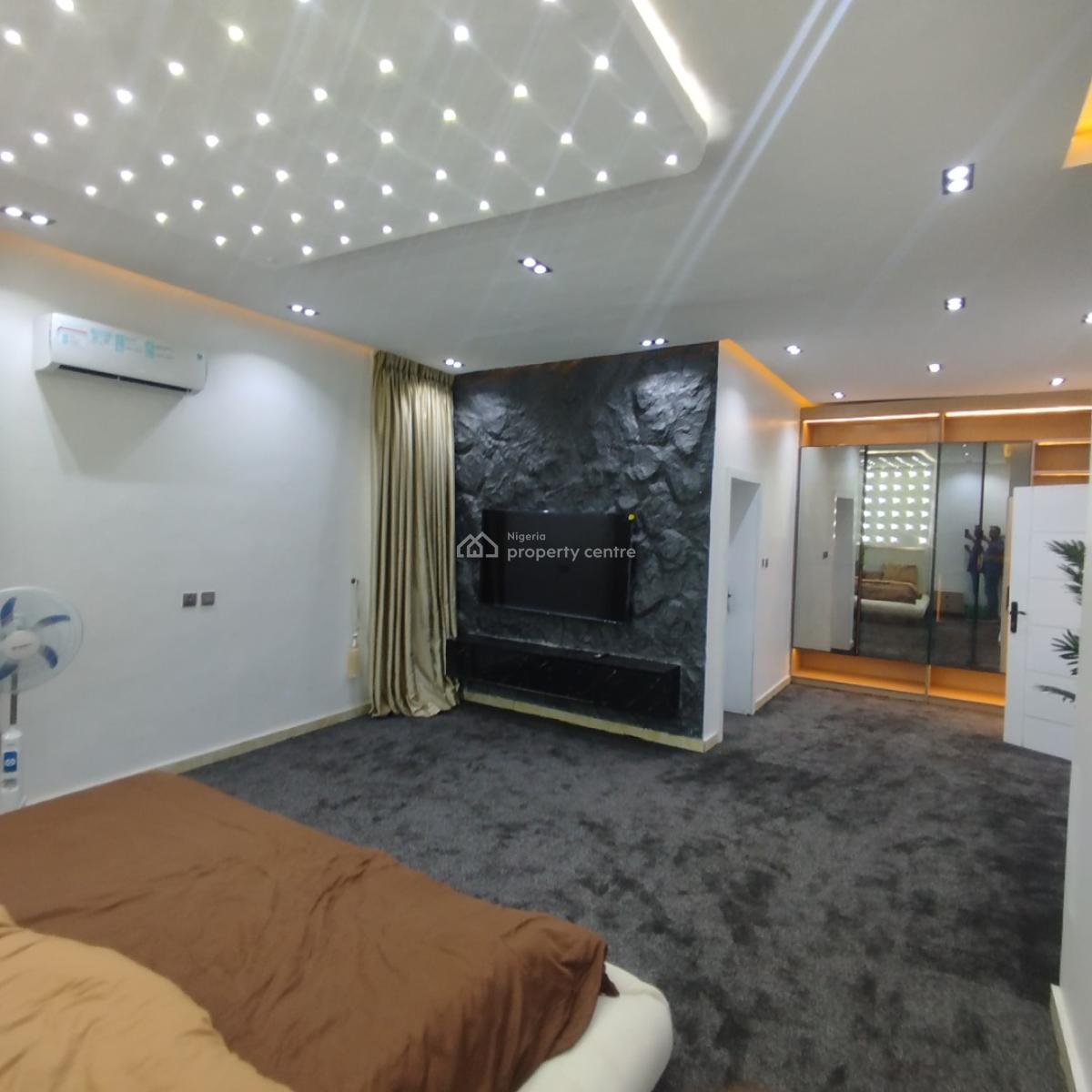 Luxury Furnished 5 Bedroom Fully Detached Duplex with Bq, Ologolo, Ologolo, Lekki, Lagos, Detached Duplex for Rent