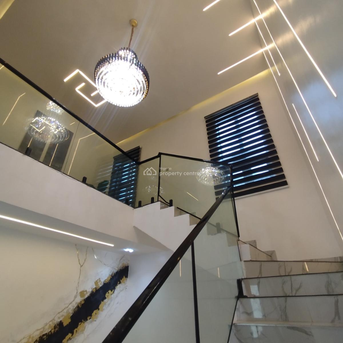 Luxury Furnished 5 Bedroom Fully Detached Duplex with Bq, Ologolo, Ologolo, Lekki, Lagos, Detached Duplex for Rent