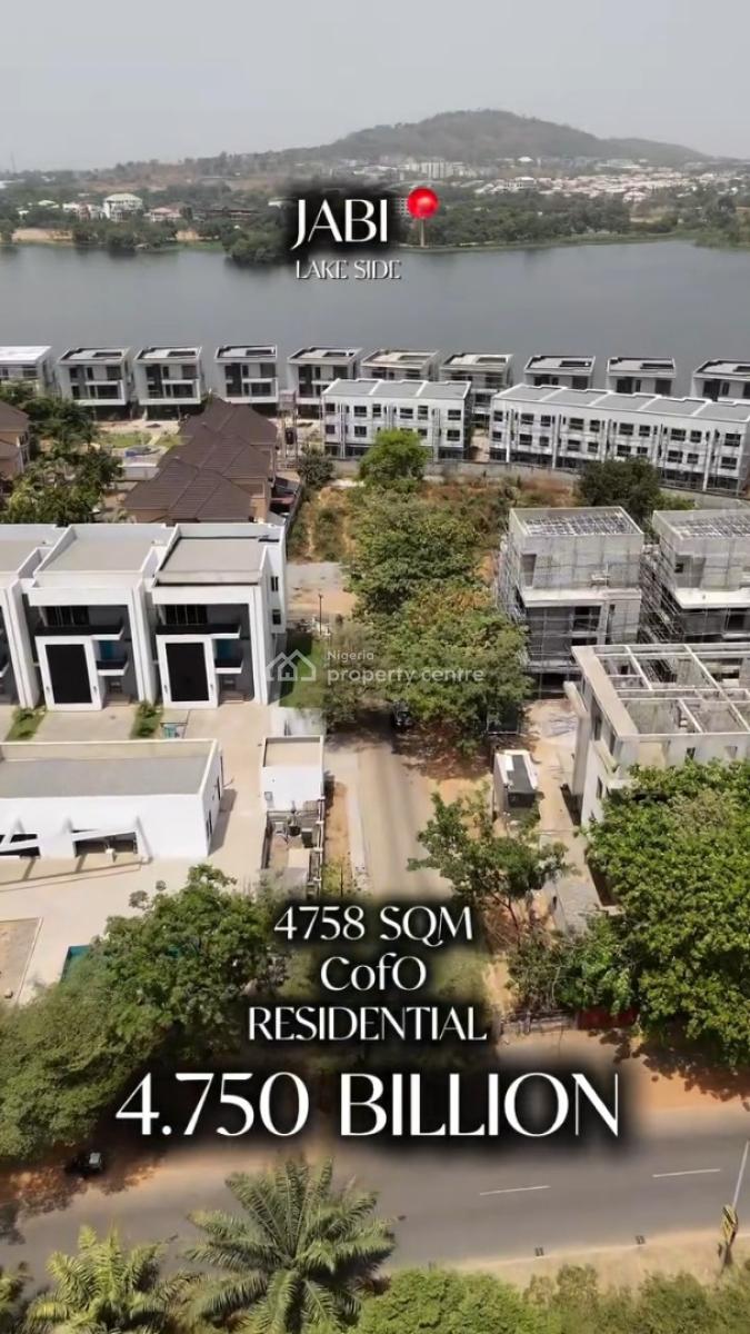 4758sqm Residential(cofo) Flat Land in Jabi, Jabi, Jabi, Abuja, Residential Land for Sale