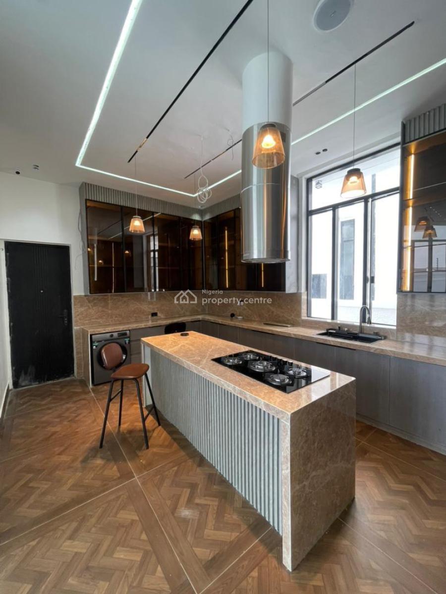 Massive 5bedroom Duplex with a Bq and a Pool, Has a Pool,bq Gym,cinema with All Rooms Ensuit and Located in Chevron, Lekki, Lagos, Detached Duplex for Sale