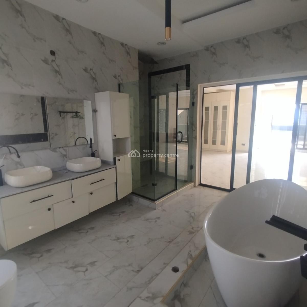 Nice 5 Bedroom Fully Detached Duplex with Bq, Ikota Gra, Ikota, Lekki, Lagos, Detached Duplex for Rent