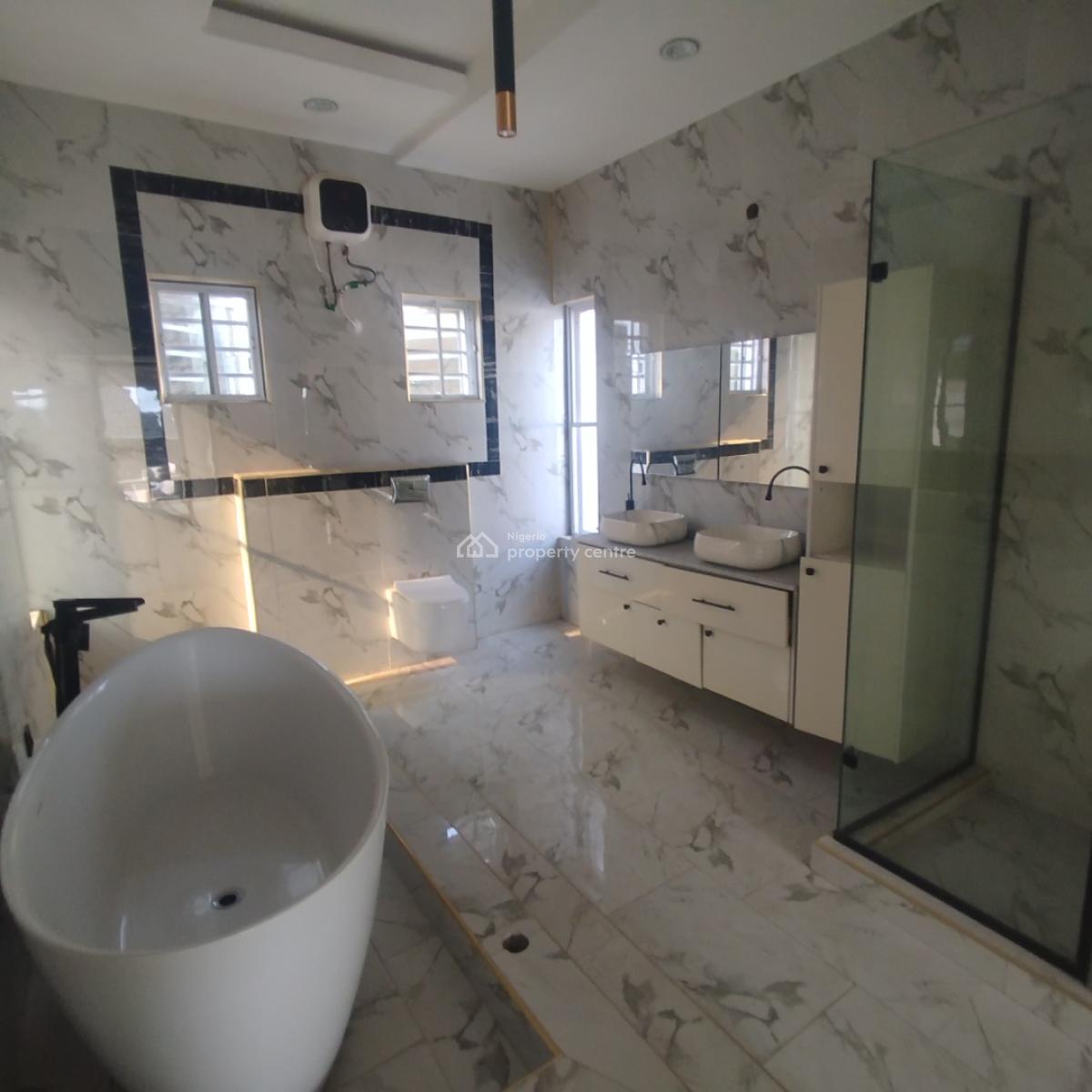 Nice 5 Bedroom Fully Detached Duplex with Bq, Ikota Gra, Ikota, Lekki, Lagos, Detached Duplex for Rent