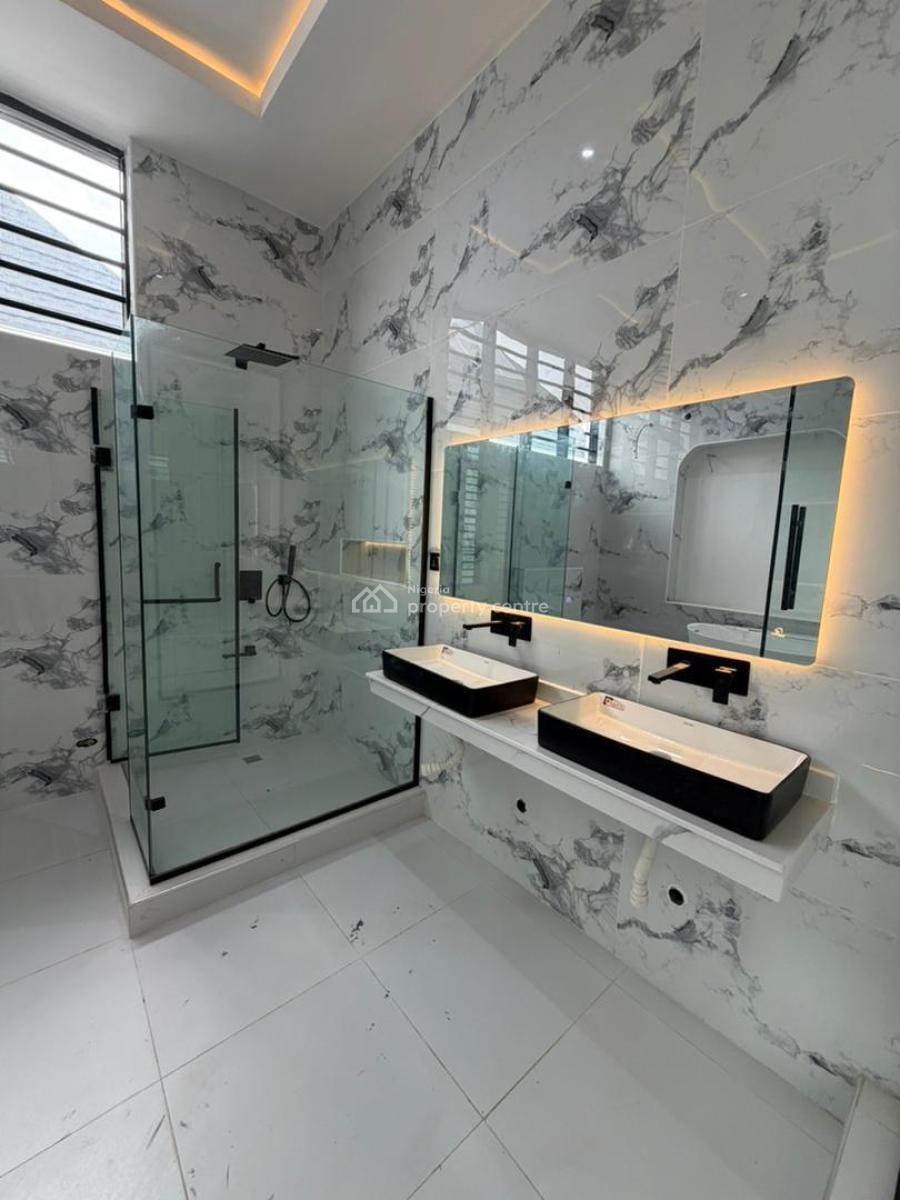 Lovely 5bedroom Bedroom Duplex with a Bq, Pool Located in a Serene Env, Located Within One of The Most Prestigious Estate in Lagos Chevron, Lekki, Lagos, Detached Duplex for Sale