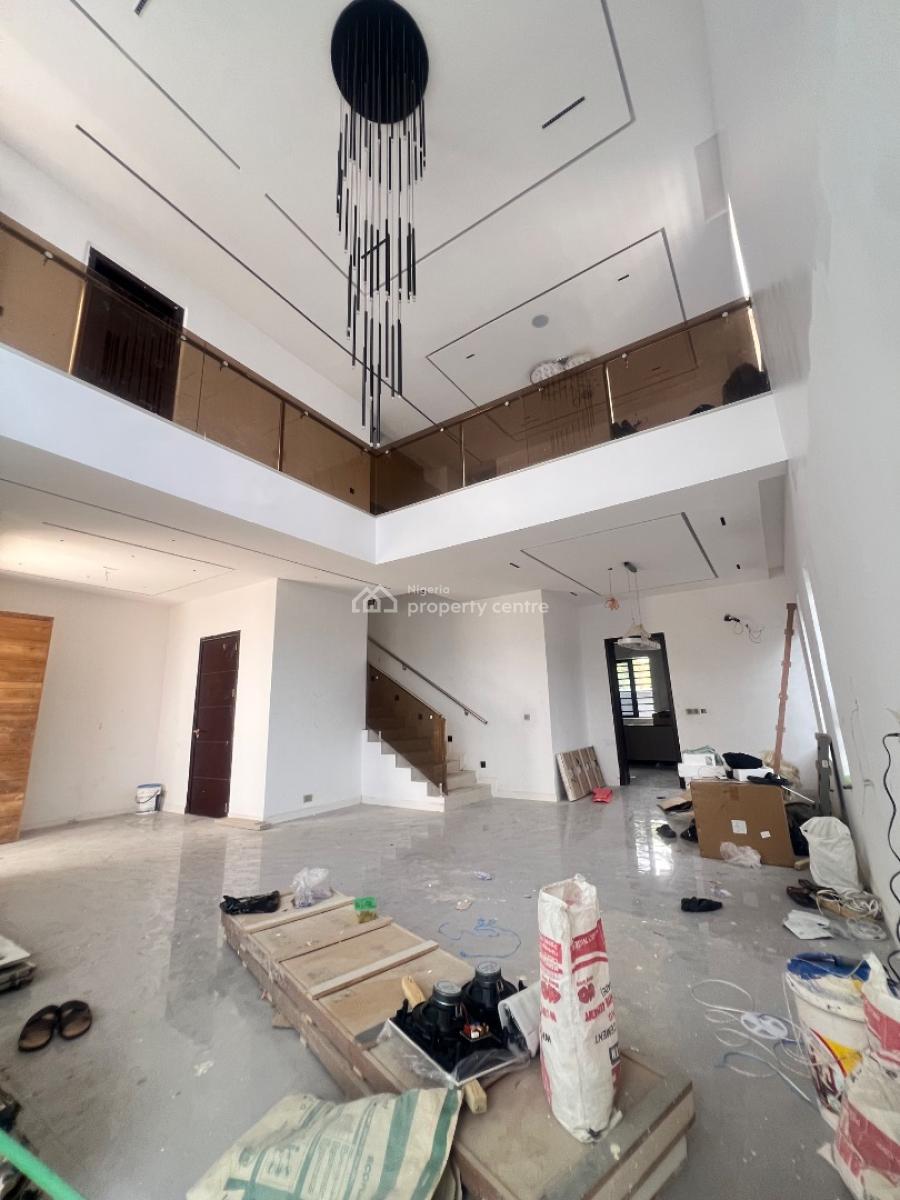 Fully Automated 4 Bedrooms Fully Detached -duplex House + Bq, Study, Maryland, Lagos, Detached Duplex for Sale