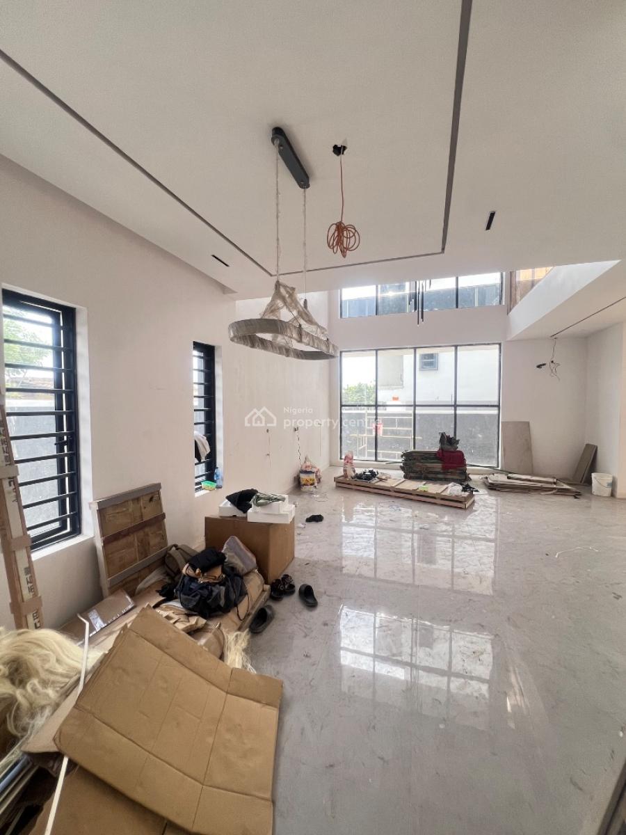 Fully Automated 4 Bedrooms Fully Detached -duplex House + Bq, Study, Maryland, Lagos, Detached Duplex for Sale