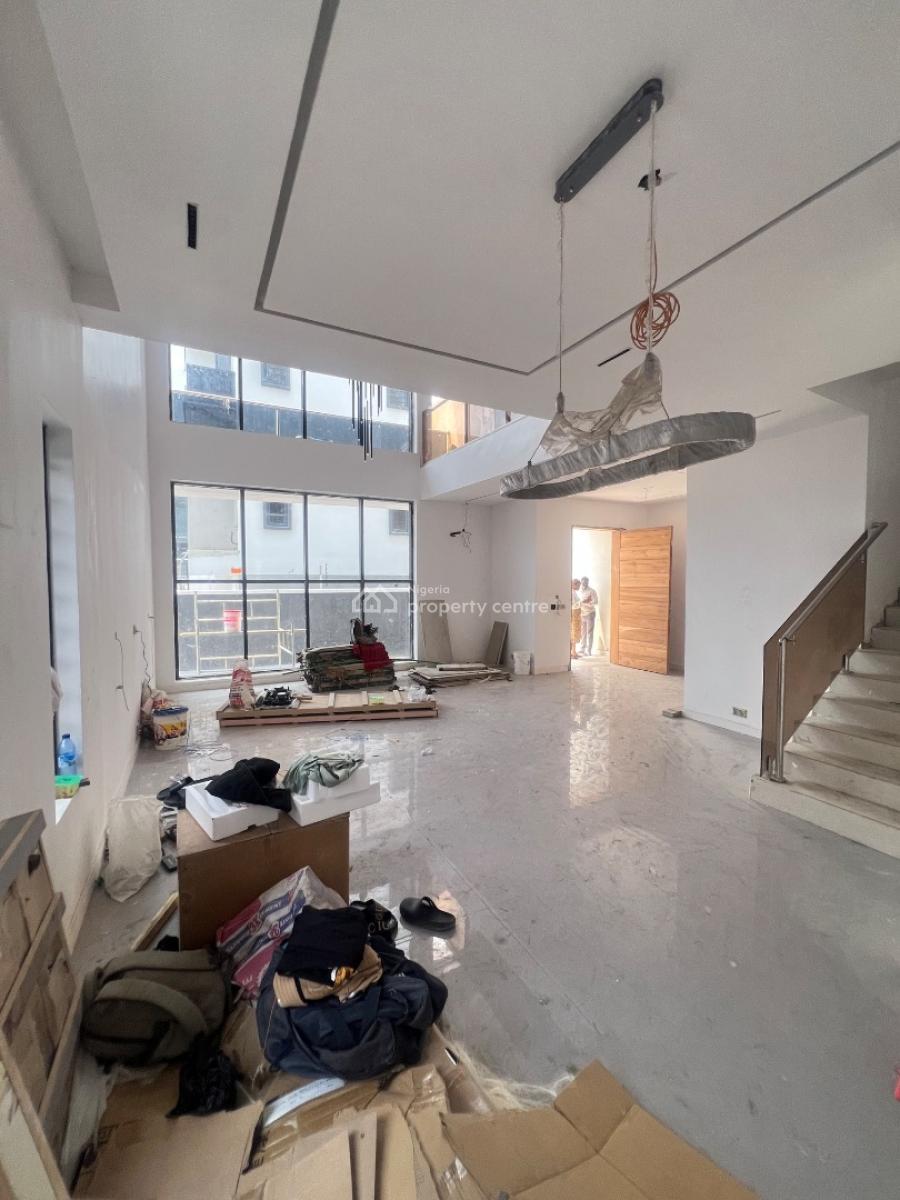 Fully Automated 4 Bedrooms Fully Detached -duplex House + Bq, Study, Maryland, Lagos, Detached Duplex for Sale