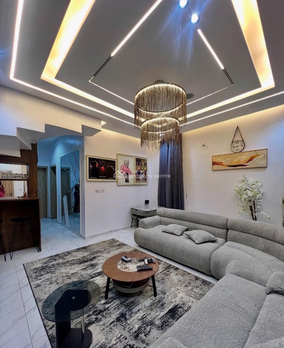 Fully Furnished 4 Bedroom Semi Detached Duplex with Bq, Secure Estate at Orchid Lekki, Lekki, Lagos, Semi-detached Duplex for Sale