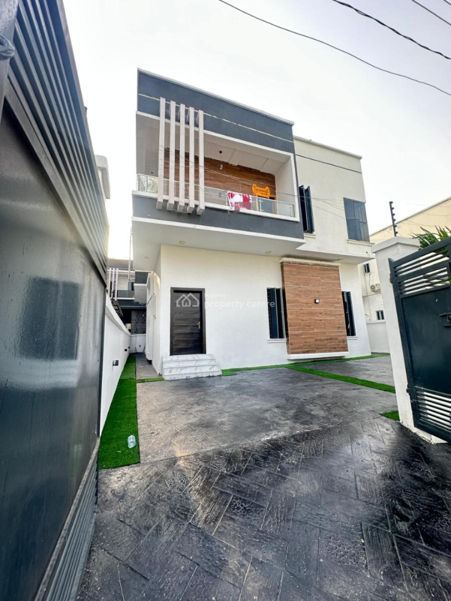 Premium 5 Bedroom Detached Duplex with Gate House, Chevron Drive,chevron, Lekki, Lagos, Detached Duplex for Sale