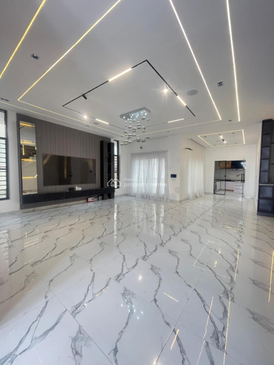 Gigantic Luxury Spacious 5 Bedroom Fully Detached Duplex with Bq, Lekki Conservation Center, Chevron Toll Gate, Lekki, Lagos, Detached Duplex for Sale