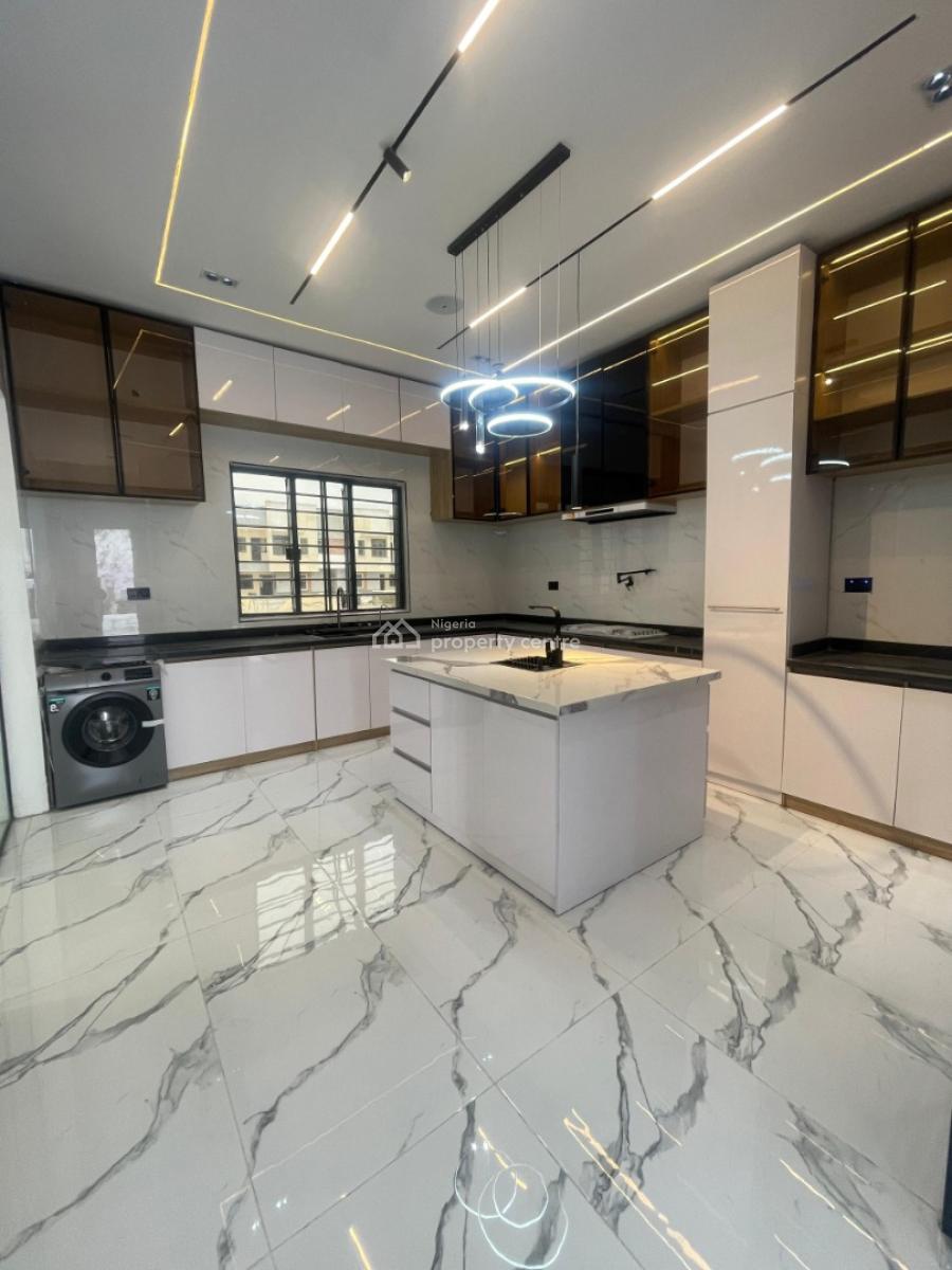 Gigantic Luxury Spacious 5 Bedroom Fully Detached Duplex with Bq, Lekki Conservation Center, Chevron Toll Gate, Lekki, Lagos, Detached Duplex for Sale