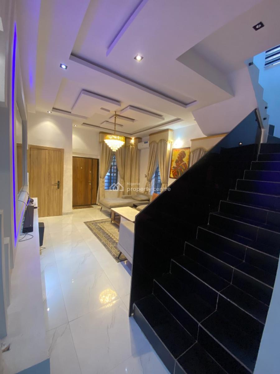4 Bedroom Semidetached Duplex in a Secure Estate, Skymall, Sangotedo, Ajah, Lagos, Semi-detached Duplex for Sale