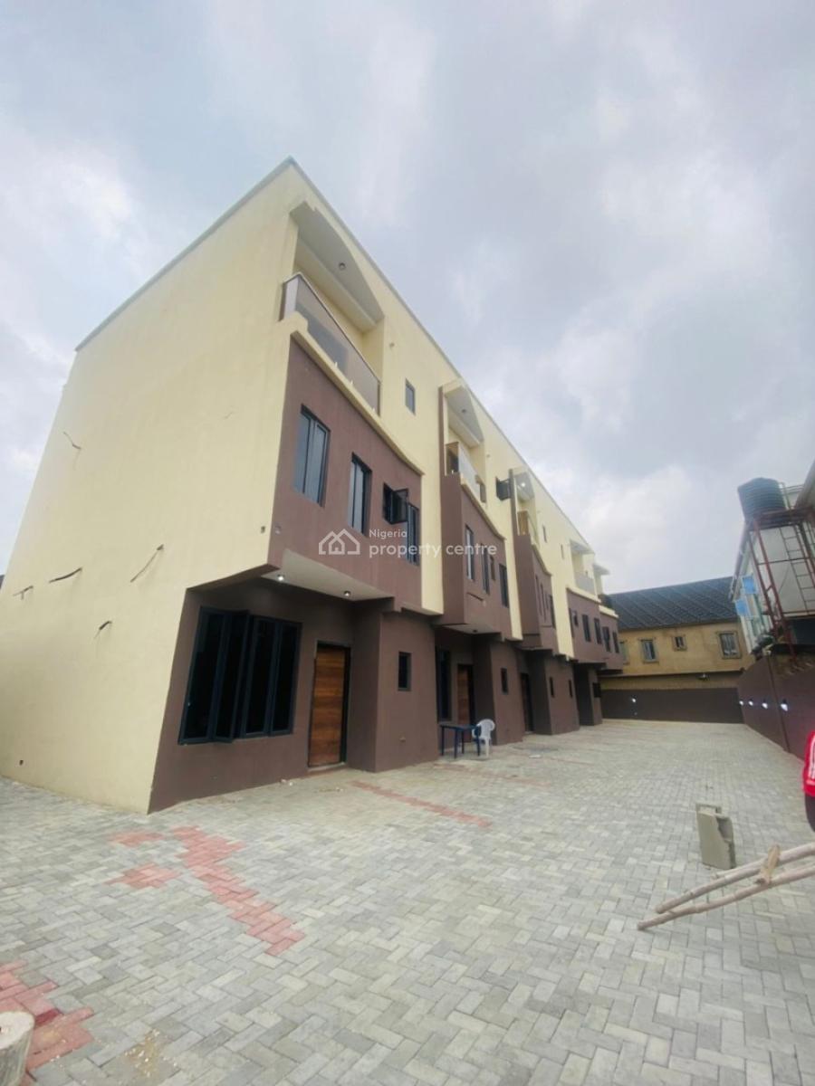 Luxury 4 Bedroom Terraced Duplex Plus Bq, Ifako, Gbagada, Lagos, Terraced Duplex for Sale