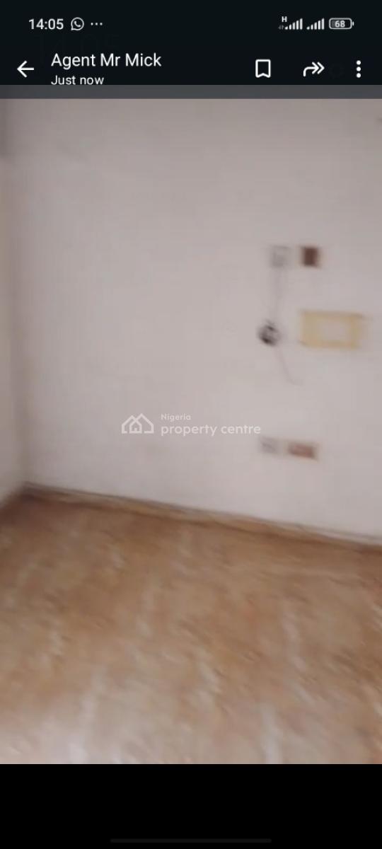 Lovely 2bedroom Flat with P.o.p,2toilet/2bathroom,upstairs, Fagba, Agege, Lagos, Flat / Apartment for Rent